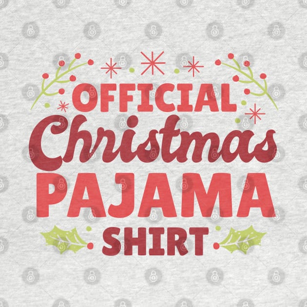 CHRISTMAS PAJAMA SHIRT by Bombastik